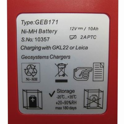 GEB171 Total Station Batteries 10000mAh Lithium Ion Rechargeable Battery