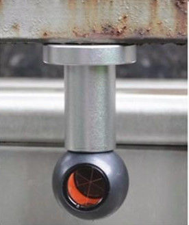 Survey Magnetic Ball Monitoring Prism 25.4mm Railway Measuring Prism